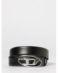 DIESEL - B-1Dr Leather Belt - Lyst