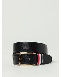 Thom Browne - Grained Leather Belt - Lyst