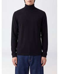 Thom Krom - Viscose Roll Neck Jumper With Ribbed Trims - Lyst