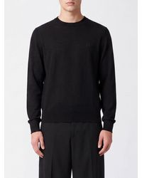 DSquared² - Langärmliger Wollpullover Mit Rundhalsausschnitt - Lyst