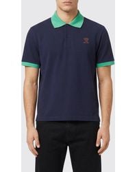 Versace - Medusa Logo Cotton Polo Shirt - Lyst