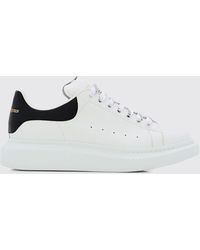 McQueen - Oversized Leather Sneakers - Lyst