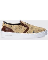 Philipp Plein - Canvas Sneakers With Hexagon Jacquard - Lyst