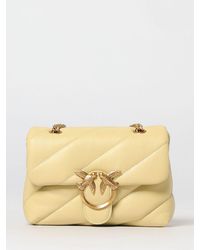 Pinko - Love Puff Mini Matelassé Nappa Bag - Lyst
