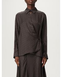 Fendi - Silk Ff Jacquard Shirt - Lyst