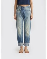R13 - Jeans Cropped De Denim - Lyst