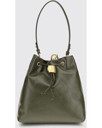 Balmain - Mochila Saco De Piel De Becerro - Lyst