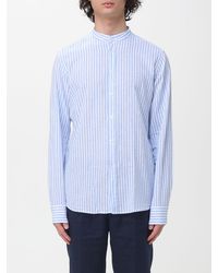 Manuel Ritz - Linen And Cotton Casual Shirt - Lyst