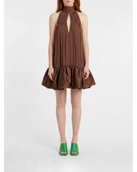 ROTATE BIRGER CHRISTENSEN - Minivestido De Crepé - Lyst