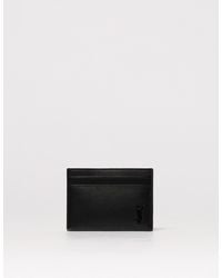 Saint Laurent - Portacarte Con Placca Cassandre - Lyst