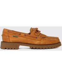 Sebago - Ranger Muddy Nubuck Leather Boat Shoes With Rubber Sole - Lyst