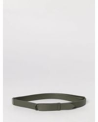 Orciani - Nobuckle Hammered Leather Belt - Lyst