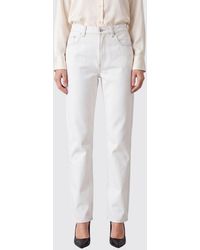 Versace - Medusa Logo Mid-Rise Straight Fit Jeans - Lyst