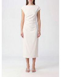 P.A.R.O.S.H. - Sheath Midi Dress P.A.R.O..H - Lyst