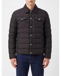 Herno - Short Quilted Nylon Puffer Jacket With Classic Collar - Lyst