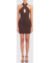 FEDERICA TOSI - Jersey Mini Dress - Lyst