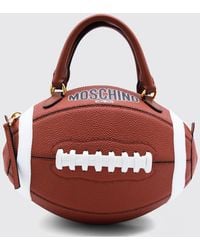Moschino - Rubgy Ball Grained Bag - Lyst