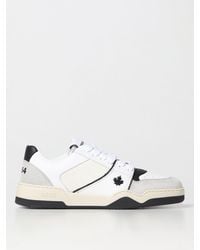 DSquared² - Spiker Sneakers In Leather - Lyst