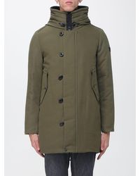 Peuterey - Kasa Ki Knee-Length Parka With Hood And Fur Collar - Lyst