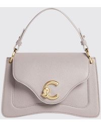 Coccinelle - C-Me Mini Hammered Leather Bag - Lyst
