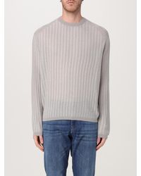 Emporio Armani - Ribbed Knit Longsleeve Pullover - Lyst