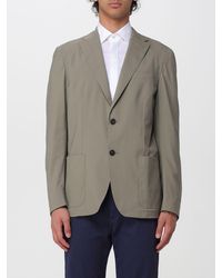 Corneliani - Silk And Wool Single-Breasted Blazer - Lyst