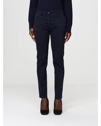 Mason's - Stretch Cotton Slim Fit Trousers - Lyst