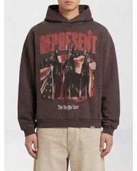 Represent - Sudadera Con Capucha De Algodón Estampado - Lyst