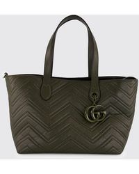 Gucci - Chevron Calfskin Shoulder Bag - Lyst