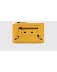 Balenciaga - Le City Arena Leather Credit Card Holder - Lyst
