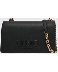Liu Jo - Saffiano Faux Leather Bag - Lyst