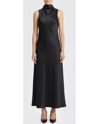 Patrizia Pepe - Satin Midi Dress - Lyst