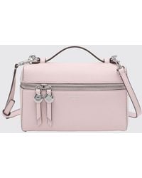 Tory Burch - Romy Mini Grained Leather Handbag With Double Zip - Lyst