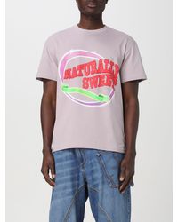 JW Anderson - T-shirt in cotone con stampa - Lyst