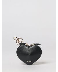 Alaïa - Le Cœur Heart-Shaped Calfskin Wallet With Zip - Lyst