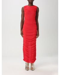 ROTATE BIRGER CHRISTENSEN - Draped Maxi Dress - Lyst