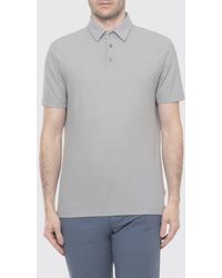 Zanone - Basic Cotton Polo Shirt - Lyst