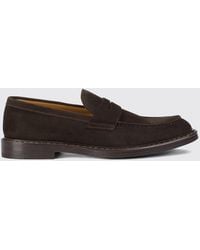 Doucal's - Suede Loafers - Lyst