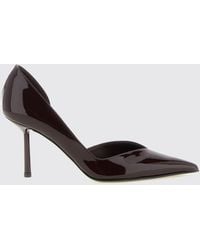 Le Silla - Vivienne Patent Calfskin Leather Heeled Pumps - Lyst