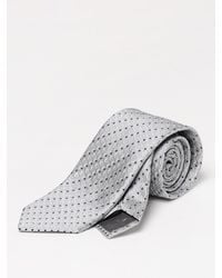 Emporio Armani - Dotted Pattern Tie - Lyst