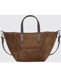 Brunello Cucinelli - Bc Duo Suede Bag - Lyst
