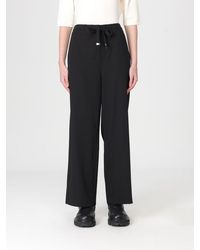 Max Mara - Virgin Wool Trousers With Drawstring - Lyst