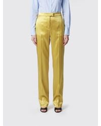 Valentino - Stretch Silk Tailored Trousers - Lyst