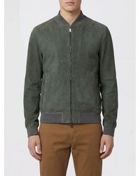 Salvatore Santoro - Suede Bomber Jacket - Lyst