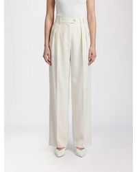 Calvin Klein - High-Waisted Merino Wool Palazzo Pants - Lyst