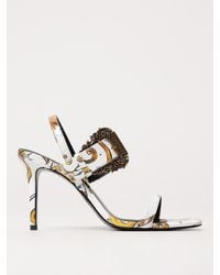 Versace Jeans Couture - Flat Sandals - Lyst