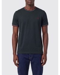 Fred Perry - Cotton T-Shirt With Logo - Lyst