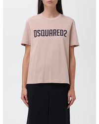 DSquared² - Cotton T-shirt With Printed Logo - Lyst