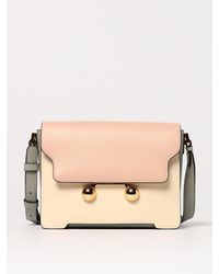 Marni - Trunkaroo Mini Leather Shoulder Bag - Lyst