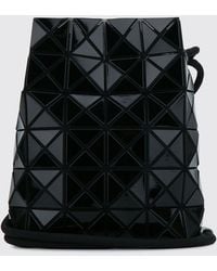 Issey Miyake - Mini Bucket Bag With Drawstring Closure And Shoulder Strap - Lyst